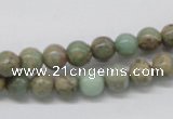 CNS25 16 inches 6mm round natural serpentine jasper beads wholesale