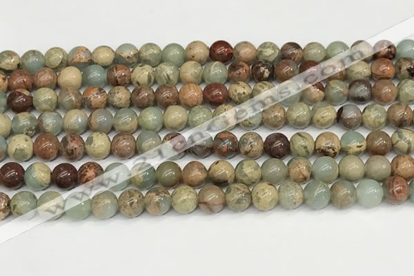 CNS331 15.5 inches 6mm round serpentine jasper beads wholesale