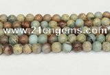 CNS333 15.5 inches 10mm round serpentine jasper beads wholesale