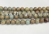 CNS334 15.5 inches 12mm round serpentine jasper beads wholesale