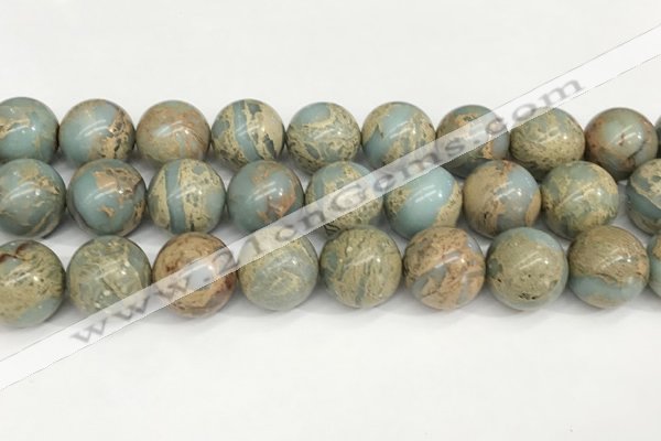 CNS338 15.5 inches 20mm round serpentine jasper beads wholesale