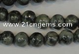 CNS401 15.5 inches 6mm round natural serpentine jasper beads