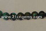 CNT104 15.5 inches 8mm round natural turquoise beads wholesale