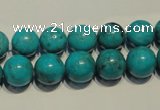 CNT148 15.5 inches 10mm round natural turquoise beads wholesale