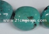 CNT15 16 inches 24-32mm nugget natural turquoise beads wholesale