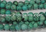 CNT206 15.5 inches 6mm round natural turquoise beads wholesale