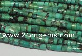 CNT216 15.5 inches 2.5*3mm heishi natural turquoise beads wholesale