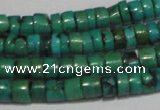 CNT219 15.5 inches 3*4mm – 4*5mm heishi natural turquoise beads