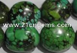 CNT259 15.5 inches 19*24mm nuggets natural turquoise beads wholesale