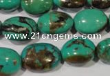 CNT265 15.5 inches 15*18mm nuggets natural turquoise beads wholesale