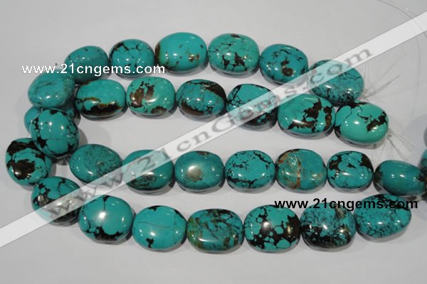 CNT271 15.5 inches 20*24mm - 25*32mm nuggets natural turquoise beads