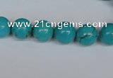 CNT40 16 inches 6mm round turquoise beads wholesale