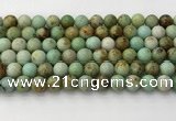 CNT417 15.5 inches 8mm round mongolian turquoise beads wholesale