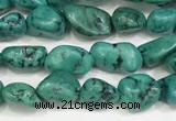 CNT516 15.5 inches 5*5mm - 6*8mm nuggets turquoise gemstone beads