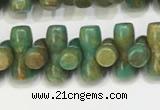 CNT536 15.5 inches 3*9mm turquoise gemstone beads