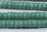 CNT541 15.5 inches 2*4mm - 3*4mm rondelle turquoise gemstone beads