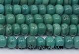 CNT542 15.5 inches 2.5*4mm - 3.5*4mm rondelle turquoise gemstone beads