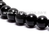 COB01 15 inches 6mm round black obsidian gemstone beads wholesale