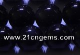 COB714 15.5 inches 12mm round ice black obsidian beads wholesale