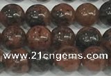 COB751 15.5 inches 6mm round mahogany obsidian beads wholesale