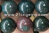 COJ333 15.5 inches 10mm round Indian bloodstone beads wholesale