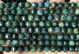 COJ512 15 inches 6mm faceted round Indian bloodstone beads wholesale