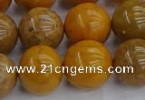 COJ604 15.5 inches 12mm round orpiment jasper beads wholesale