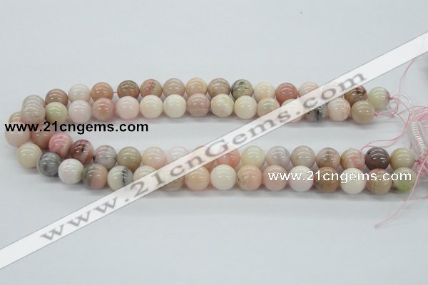 COP05 15.5 inches 12mm round natural pink opal beads wholesale