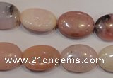 COP1024 15.5 inches 13*18mm oval natural pink opal gemstone beads