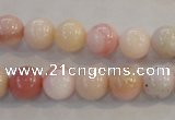 COP1062 15.5 inches 10mm round natural pink opal gemstone beads