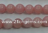 COP1213 15.5 inches 10mm round Chinese pink opal gemstone beads