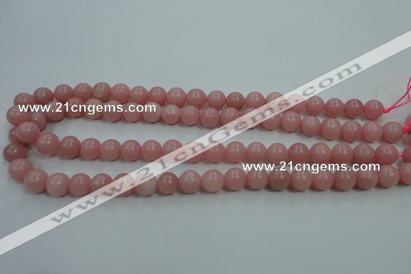 COP1213 15.5 inches 10mm round Chinese pink opal gemstone beads