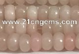 COP1236 15.5 inches 2.5*4mm rondelle Chinese pink opal beads