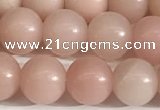 COP1243 15.5 inches 10mm round Chinese pink opal beads