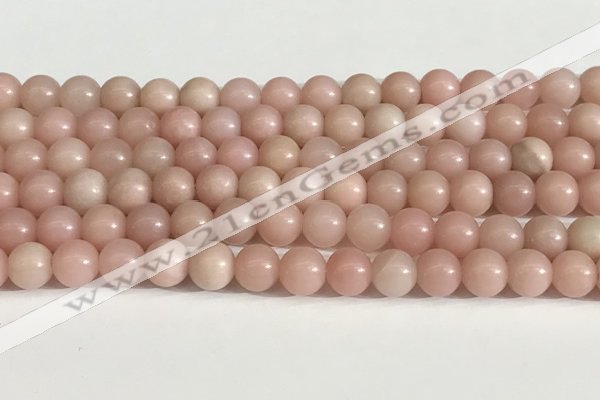 COP1243 15.5 inches 10mm round Chinese pink opal beads