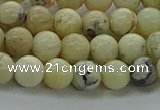 COP1461 15.5 inches 6mm round African opal gemstone beads