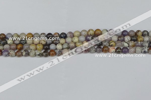 COP1511 15.5 inches 6mm round amethyst sage opal beads wholesale