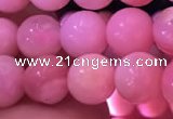 COP1527 15.5 inches 7mm round natural pink opal gemstone beads