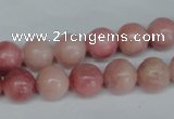 COP155 15.5 inches 20mm round pink opal gemstone beads wholesale