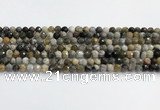 COP1609 15.5 inches 6mm faceted round moss opal beads