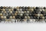 COP1610 15.5 inches 8mm faceted round moss opal beads