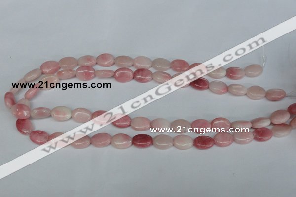 COP166 15.5 inches 12*16mm oval pink opal gemstone beads wholesale