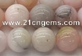 COP1703 15.5 inches 8mm round natural pink opal gemstone beads