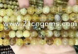 COP1761 15.5 inches 10mm round yellow opal beads wholesale