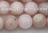 COP1781 15.5 inches 8mm round pink opal gemstone beads