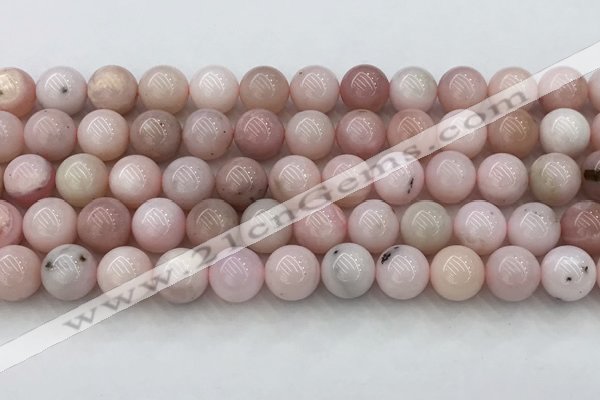 COP1782 15.5 inches 10mm round pink opal gemstone beads