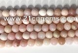 COP1798 15.5 inches 10mm round pink opal gemstone beads