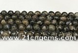 COP1803 15.5 inches 10mm round grey opal beads wholesale