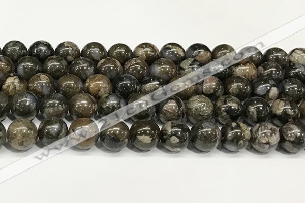 COP1803 15.5 inches 10mm round grey opal beads wholesale