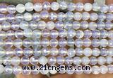 COP1932 15 inches 6mm faceted round opalite beads wholesale